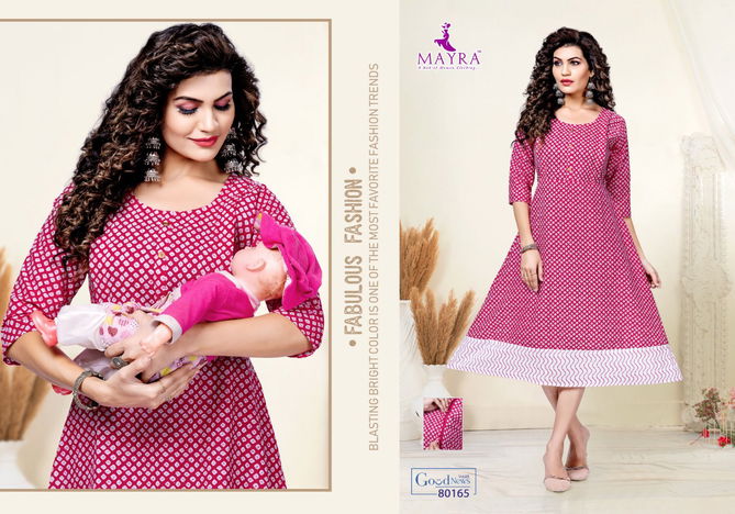 Good News Vol 3 By Mayra Feeding Designer Kurtis Catalog